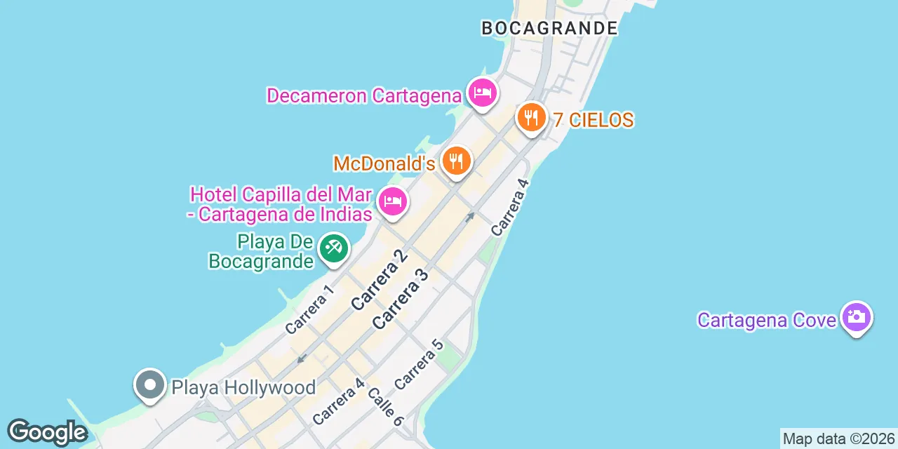 Centro Ejecutivo Bocagrande Carrera 3 # 8-129,, Cartagena 00000