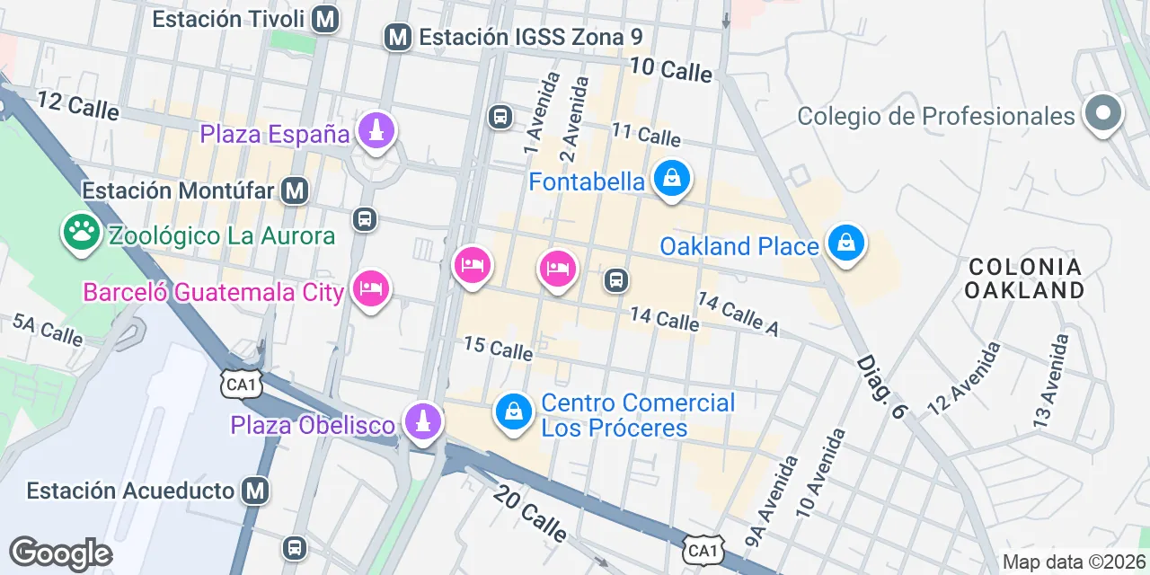 3a avenida 13-78, zona 10,Torre Citibank, 8vo Nivel, Guatemala 01010