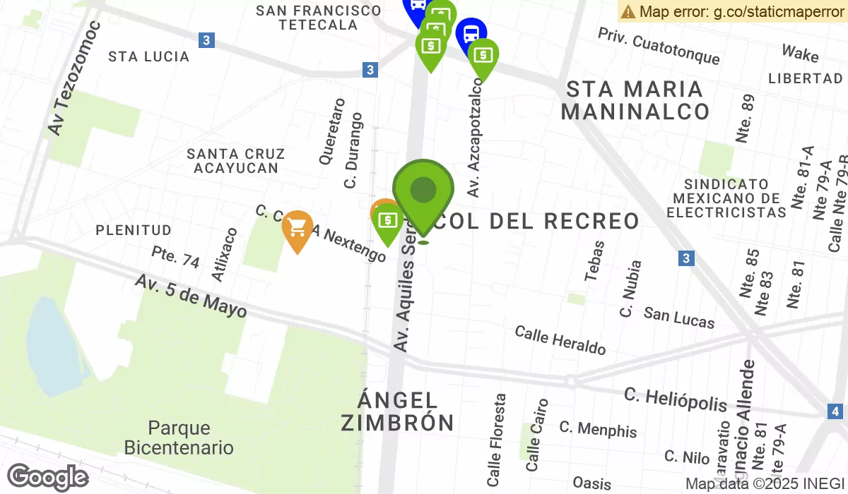 Avenida Centenario 364, Mexico City 02070