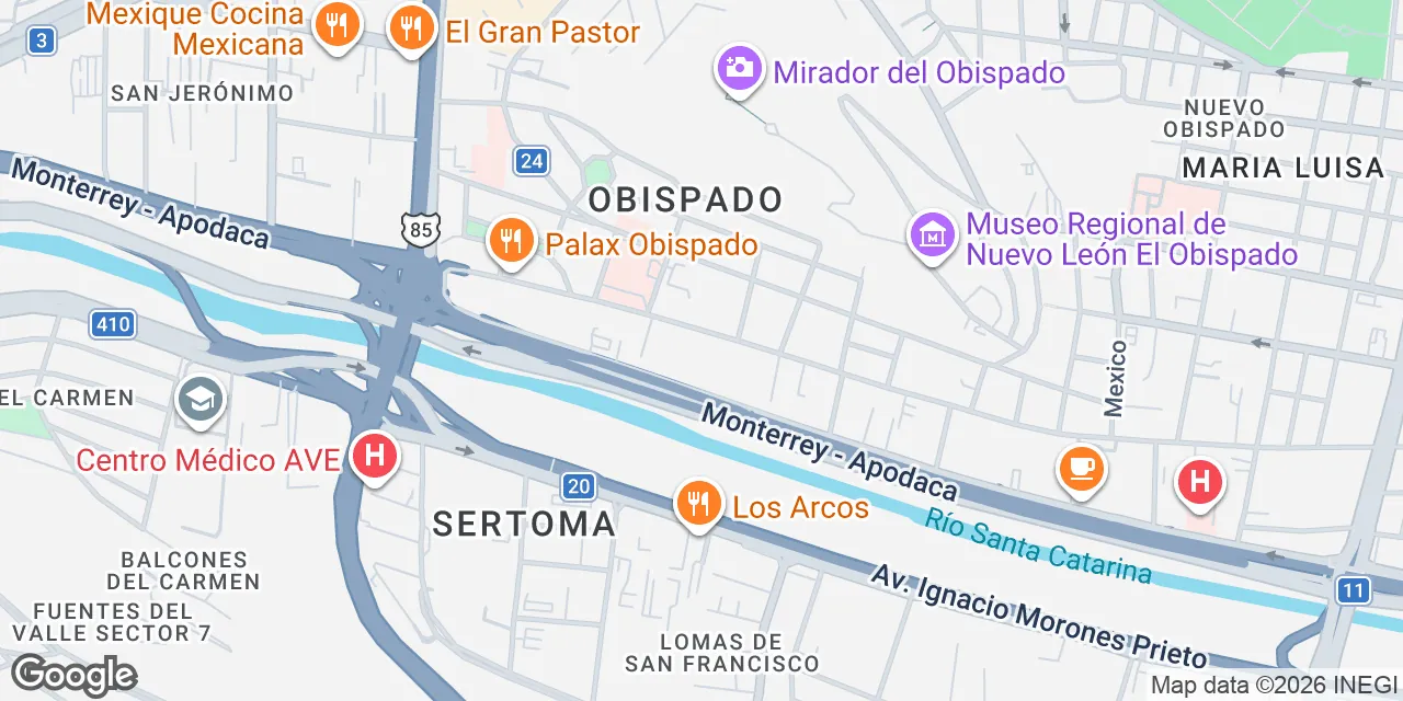 Miguel Hidalgo y Costilla 2404, Obispado, Monterrey 64060