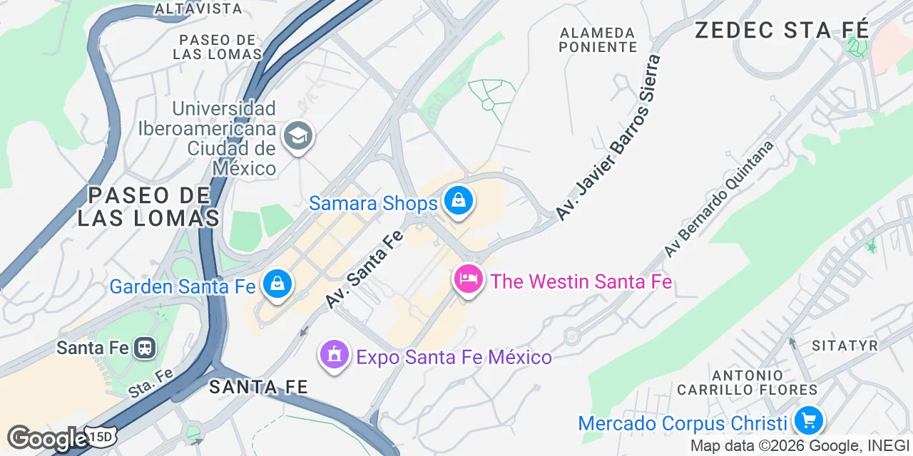 Antonio Dovali Jaime 70,Santa Fe, Zedec Sta Fé, Mexico City Cuajimalpa 05300