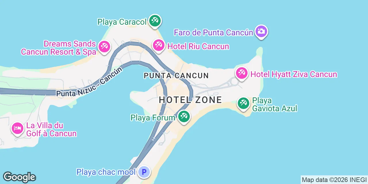 Blvd. Kukulkan Km 9,Punta Cancun, Zona Hotelera, Cancun 77500
