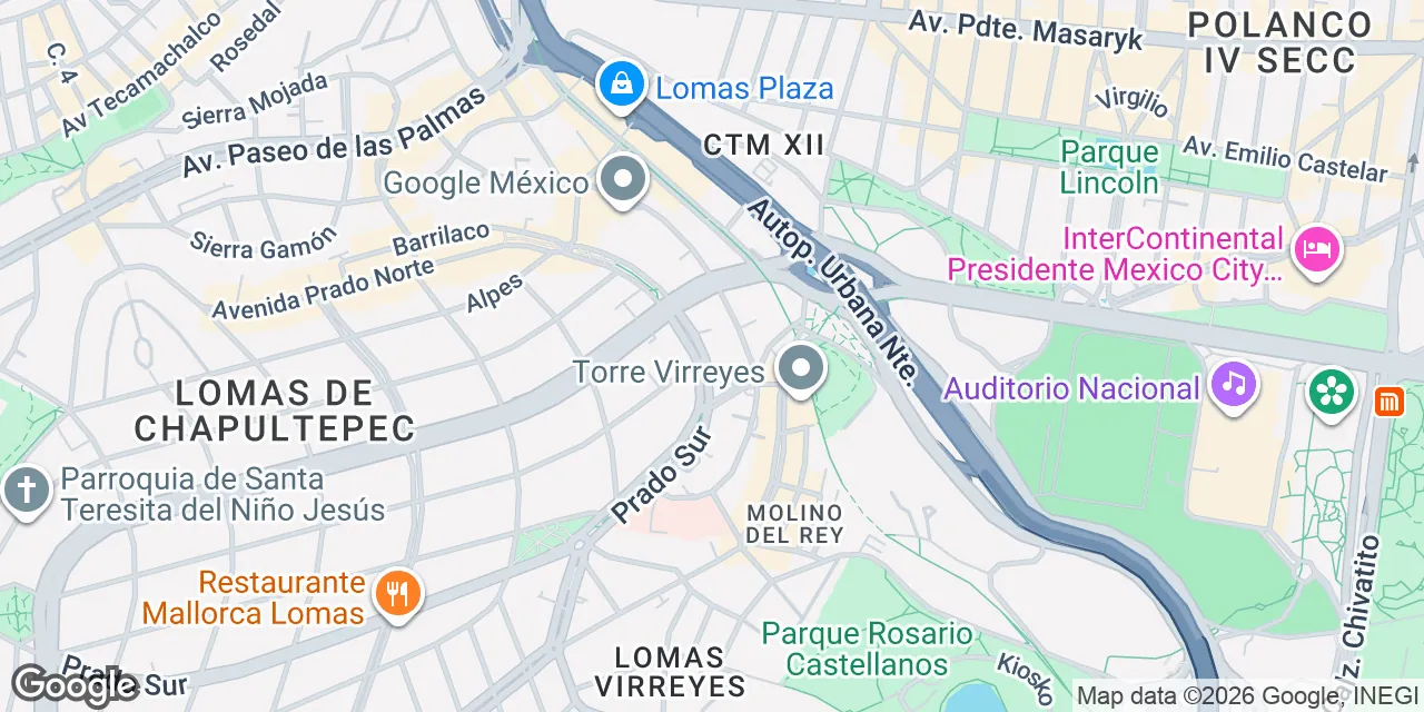 Prado Sur 150,Planta Baja, col. Lomas de Chapultepec, Mexico City Miguel Hidalgo 11000