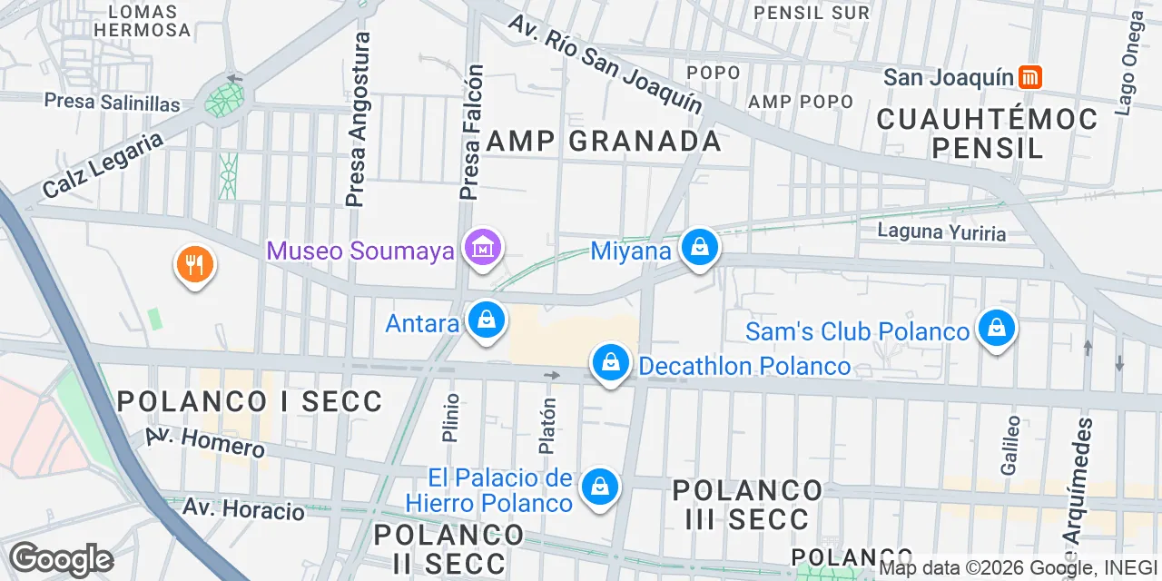 Av. Miguel Cervantes Saavedra 301,piso 14, col. Granada, Mexico City 11520