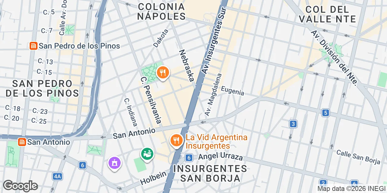 Av. Insurgentes Sur 863,Colonia del Valle Centro, Mexico City 03840
