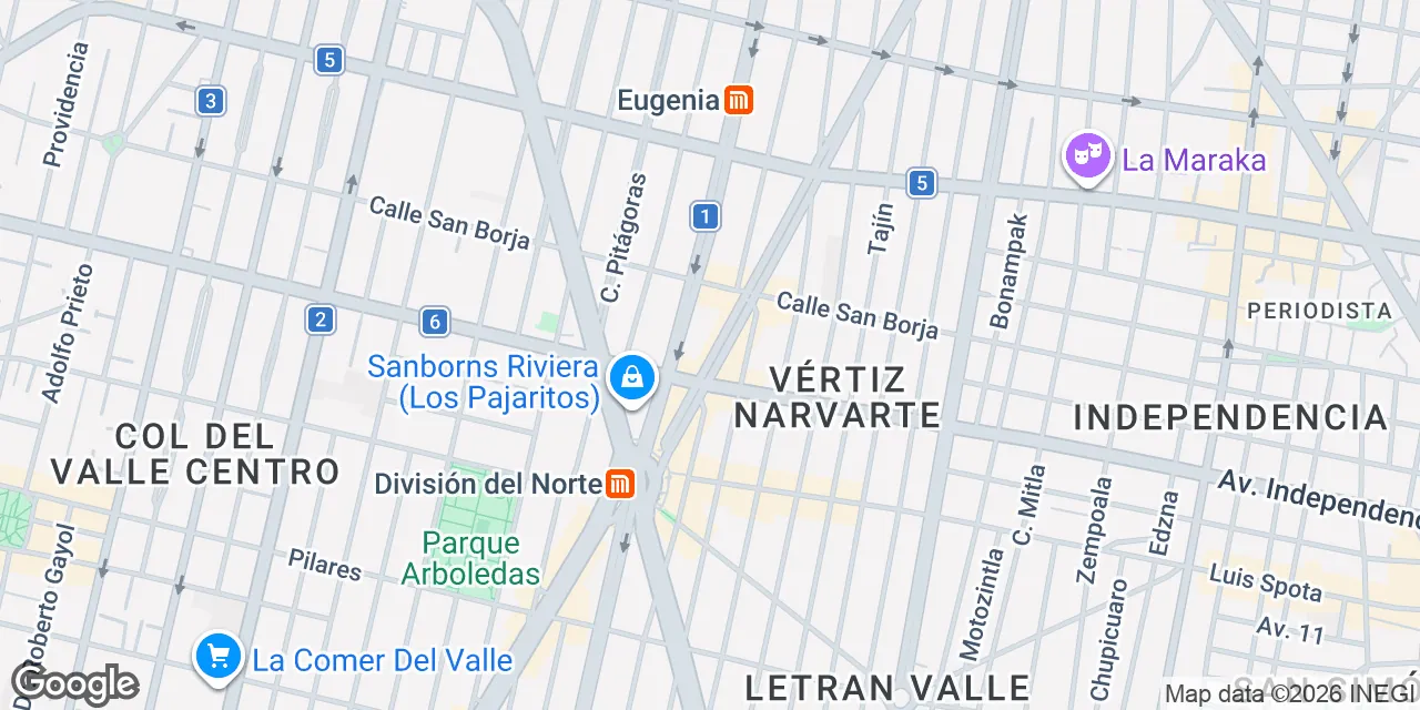 1040 Torre Acora del Valle. Av. Cuahtémoc, Mexico City Cuauhtemoc 03020