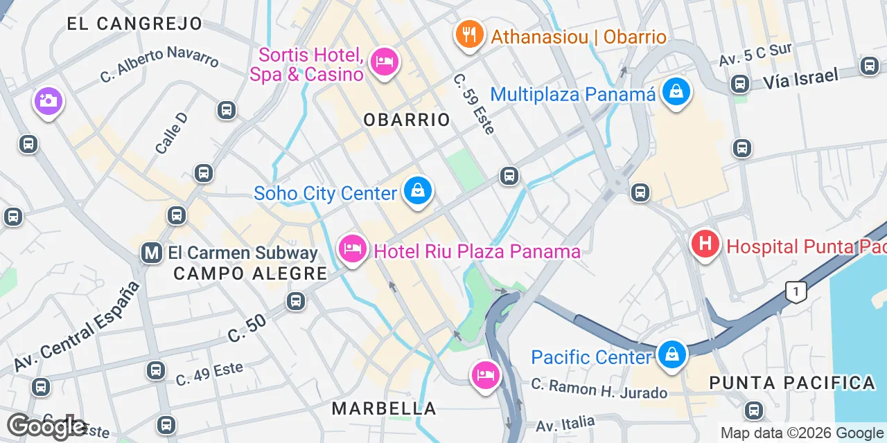 F&F Tower, Calle 50 & 56, Área Bancaria,piso 14, Panama City 