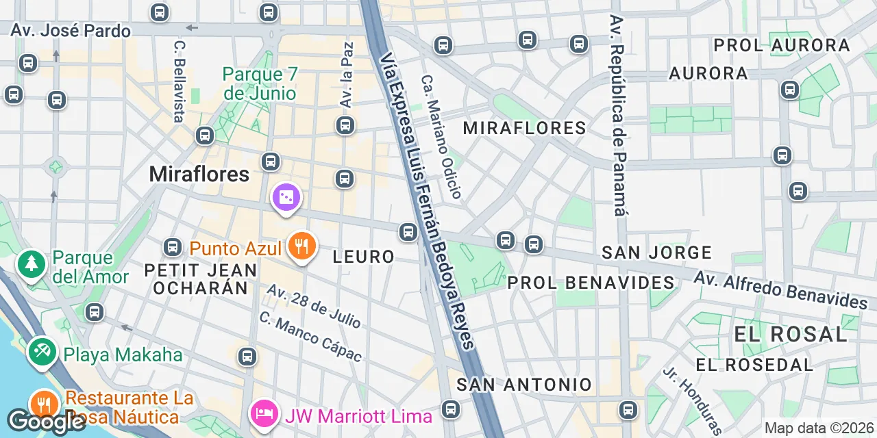 Av. Paseo de la Republica 5895, Lima 15047