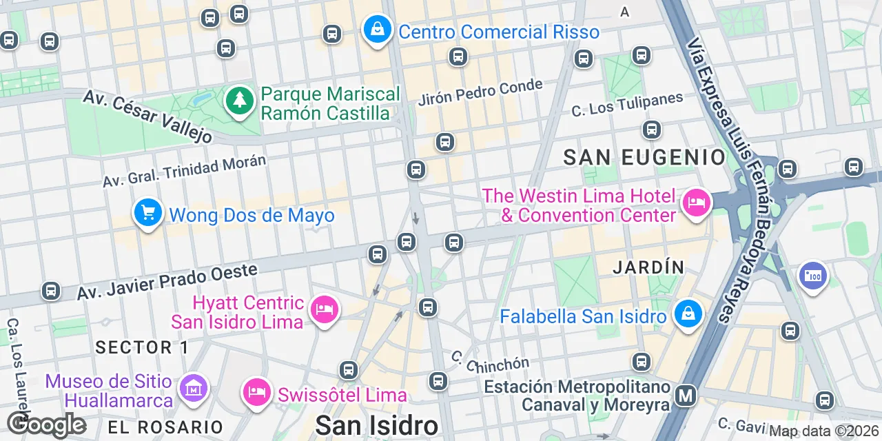 175 Javier Prado East Ave - San Isidro, Office 202, Lima 15046