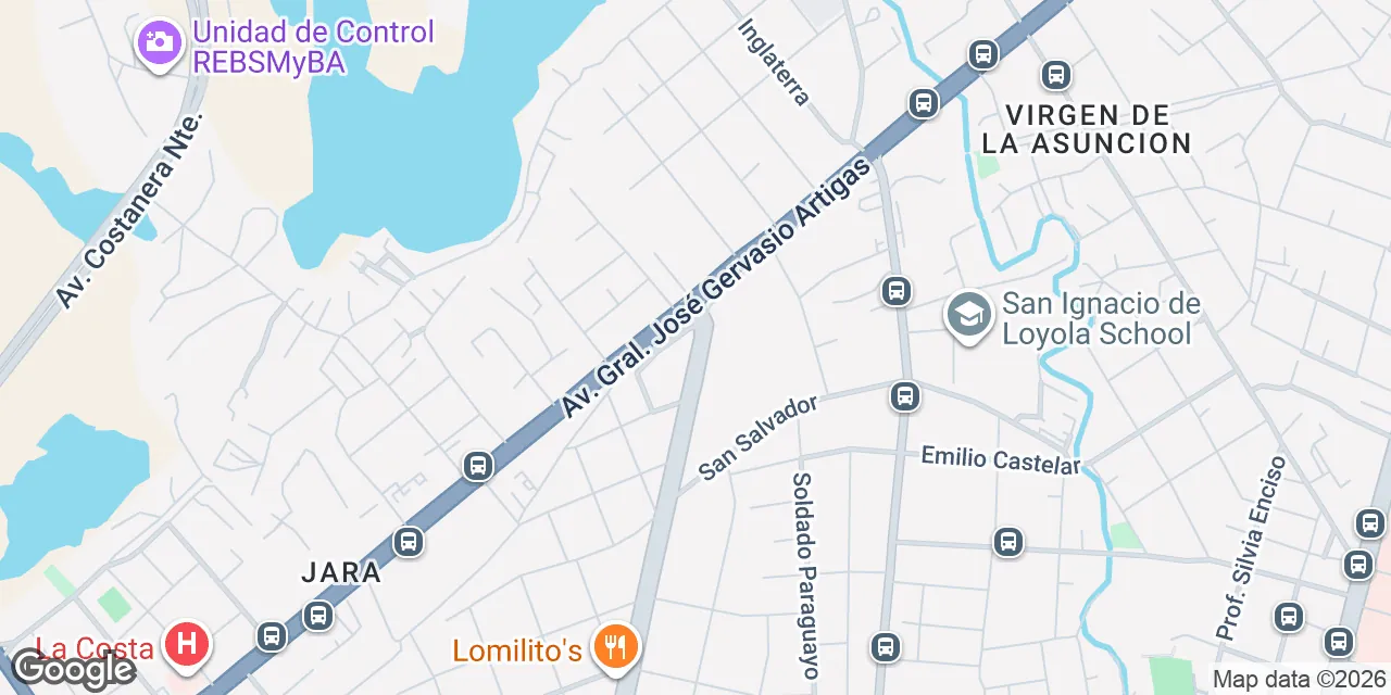 Av. Brasilia 1994, c/ Av. Artigas, Asuncion 1203
