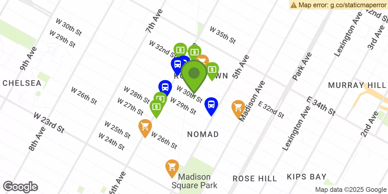 Broadway, 1216, New York City, NY 10001