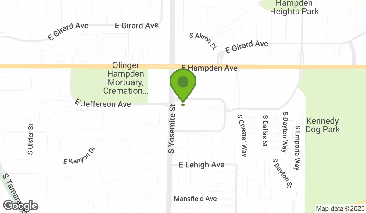 South Yosemite Street 3600, Denver, CO 80237