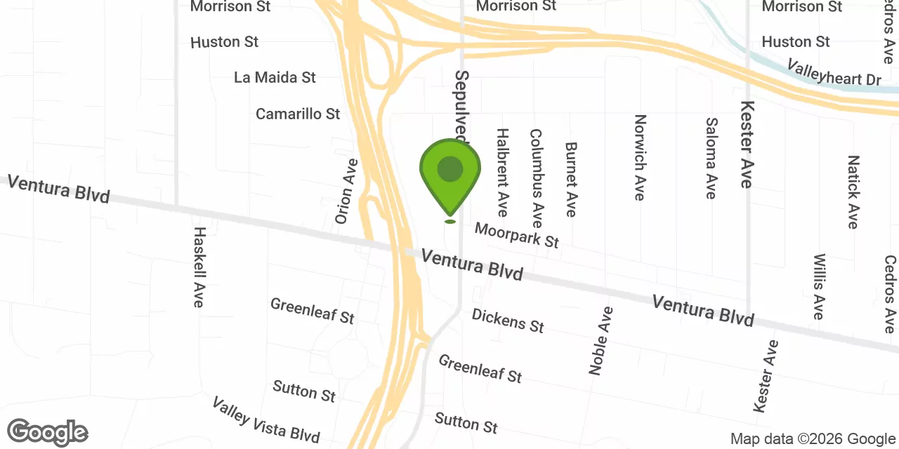 Ventura Boulevard 15303, Sherman Oaks,	 CA 91403