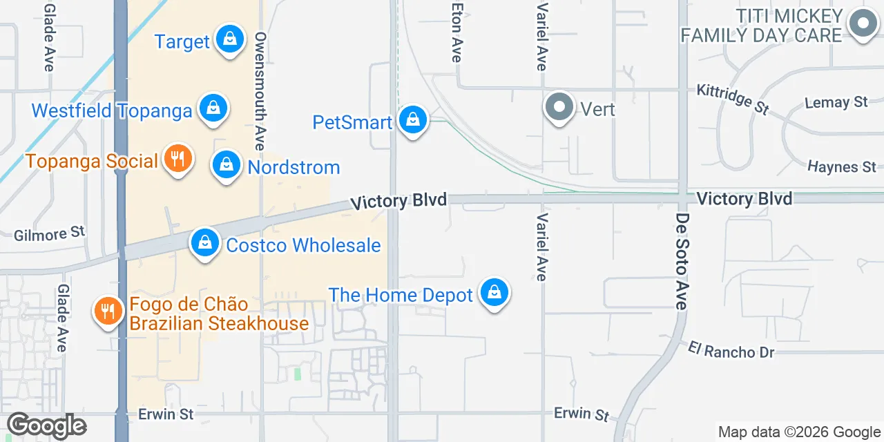 Victory Boulevard 21300, Woodland Hills, CA 91367