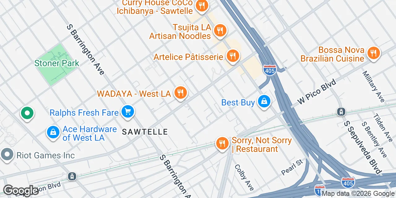 West Olympic Boulevard 11500, Los Angeles, CA 90064