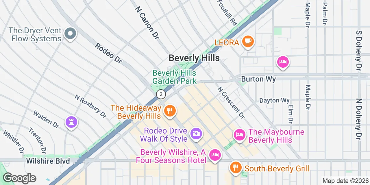 South Santa Monica Boulevard 9440, Beverly Hills, CA 90210