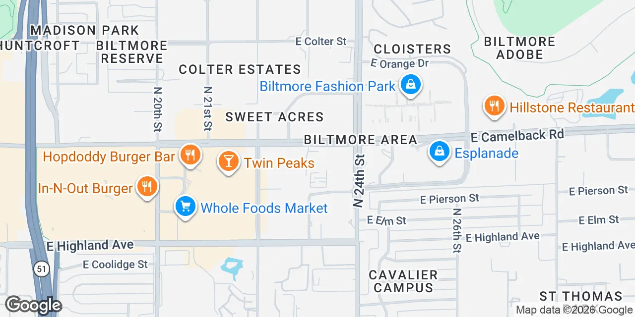 East Camelback Road 2325, Phoenix, AZ 85016