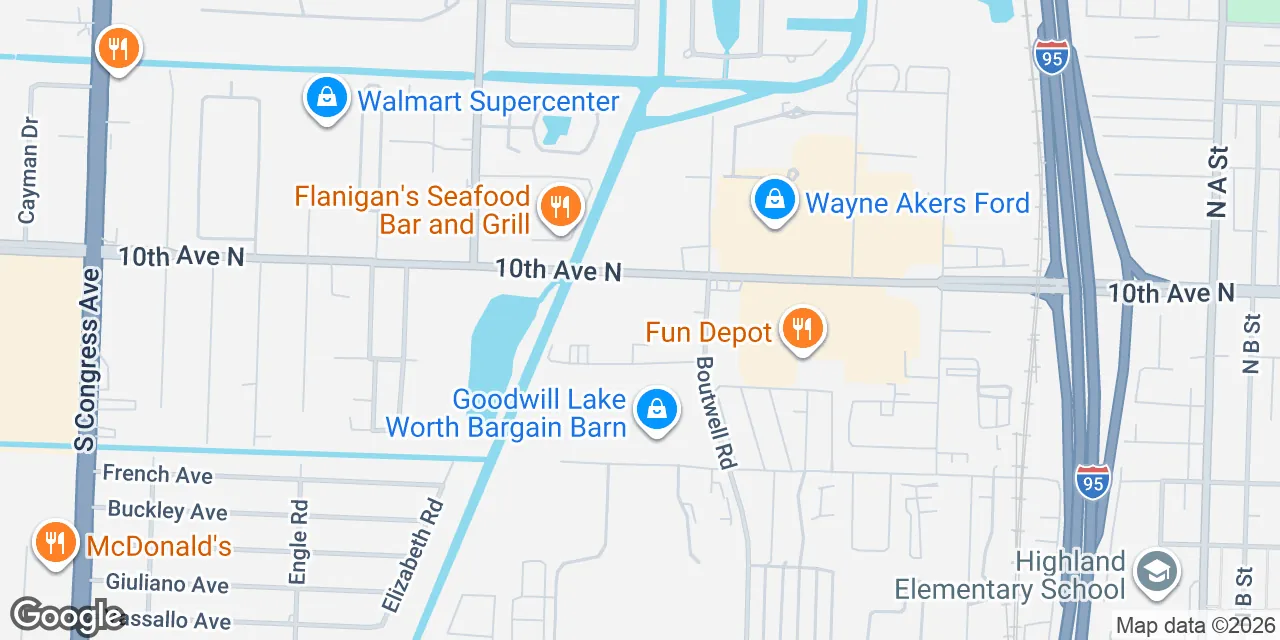 10th Avenue North 2290, Lake Worth Beach 33461