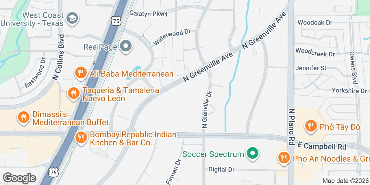 North Greenville Avenue 2100, Richardson, TX 75082