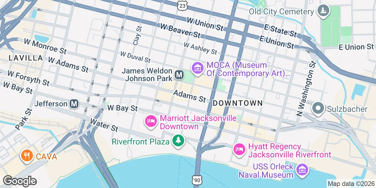 200 N. Laura Street,8th and 9th floor, Jacksonville, FL 32202