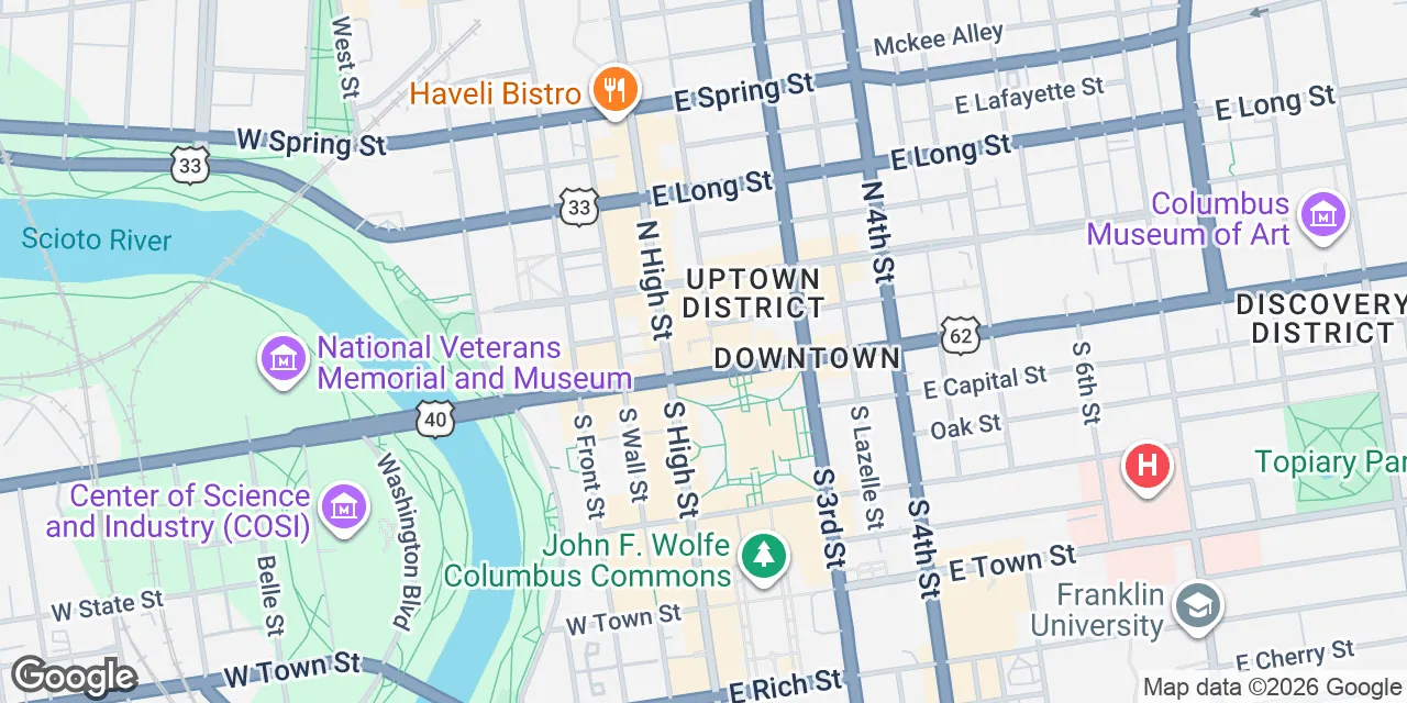 20 E Broad St,2nd & 3rd Floor, Columbus, OH 43215
