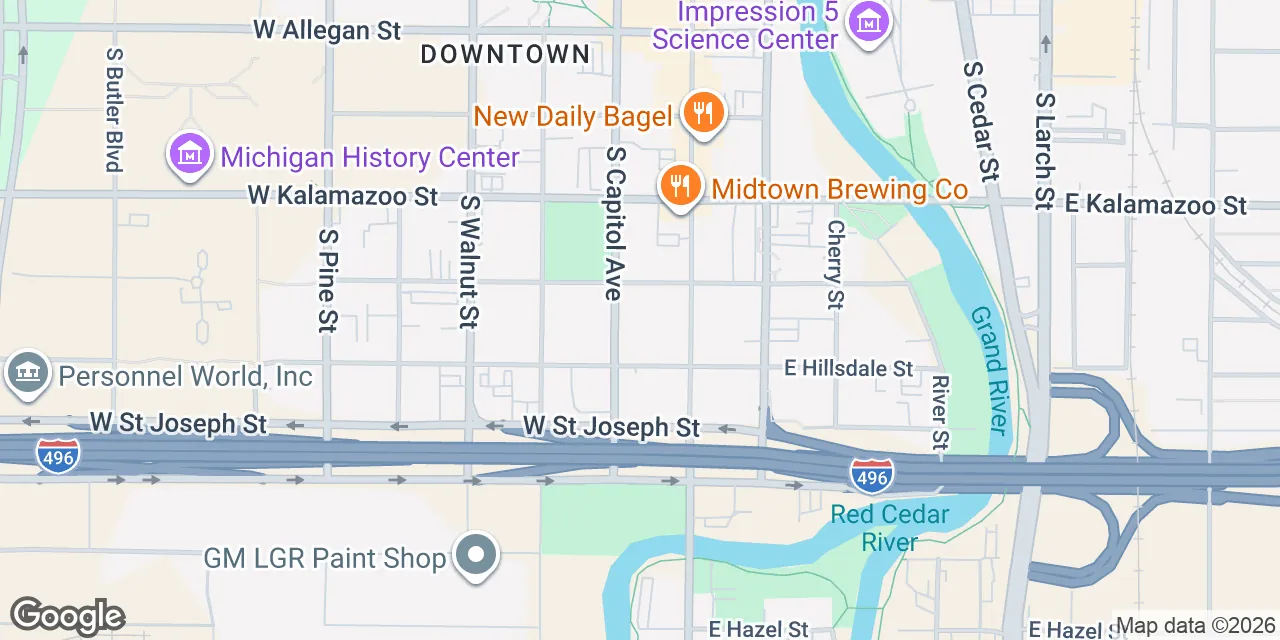 501 S Capitol Ave,1st floor, Lansing, MI 48933