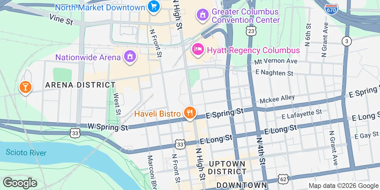 10 N High ST.,Suite 200, Columbus, OH 43215