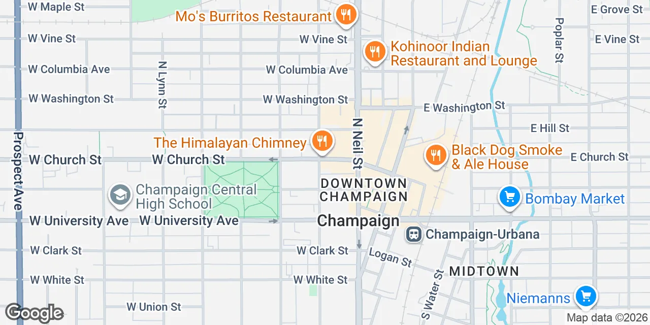 206 N Randolph St,2nd Floor, Downtown 61820