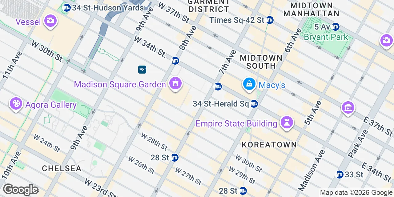 14 Penn Plaza, 225 West 34th Street, Midtown West, NY 10122