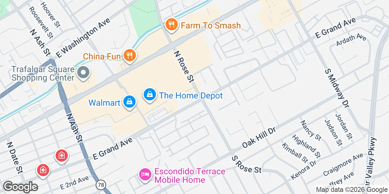 105 N Rose St, 1st and 2nd floor, Escondido, CA 92027