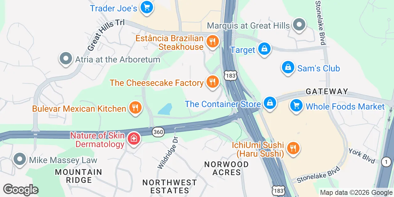 9442 Capital of Texas Highway North,Aboretum Plaza, Suite 500, Austin, TX 78759