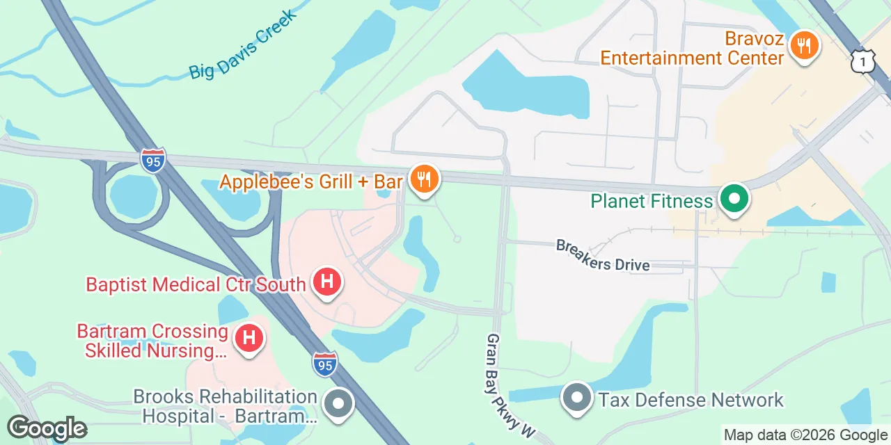 12724 Gran Bay Parkway West,Bartram Park, Suite 410, Jacksonville, FL 32258