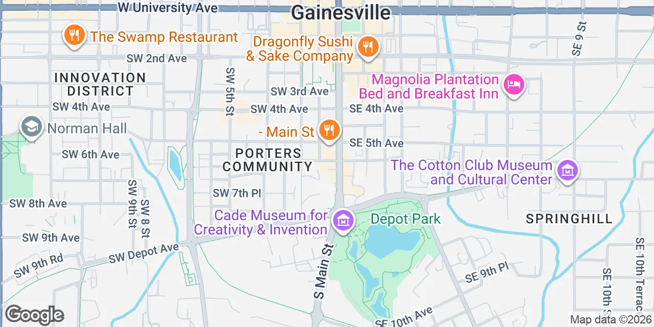 602 S Main St,1st and 2nd floor, Gainesville 32601