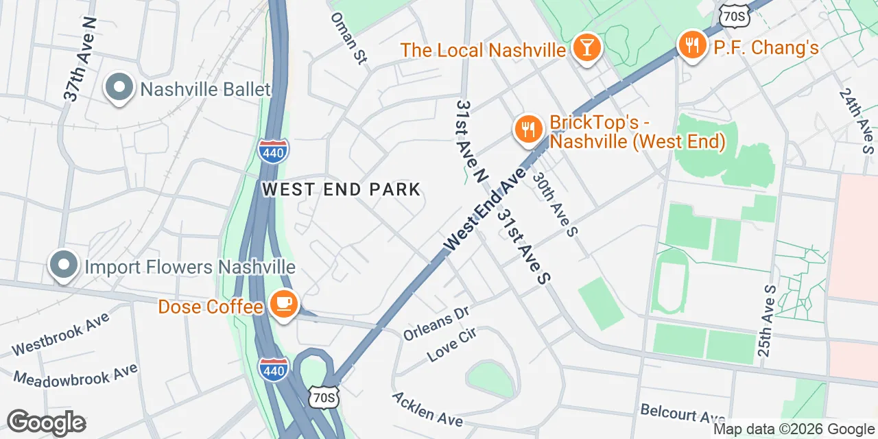 3200 West End Avenue,Suite 500, Nashville, TN 37203