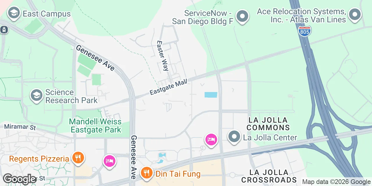 4445 Eastgate Mall University City,#200, San Diego, CA 92121