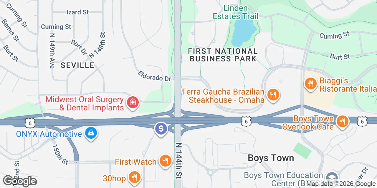 14301 FNB Parkway,Suite 100, Omaha, 	NE 68154