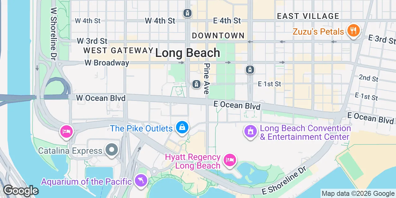 111 West Ocean Boulevard,Suite 400, Long Beach,	 CA 90802