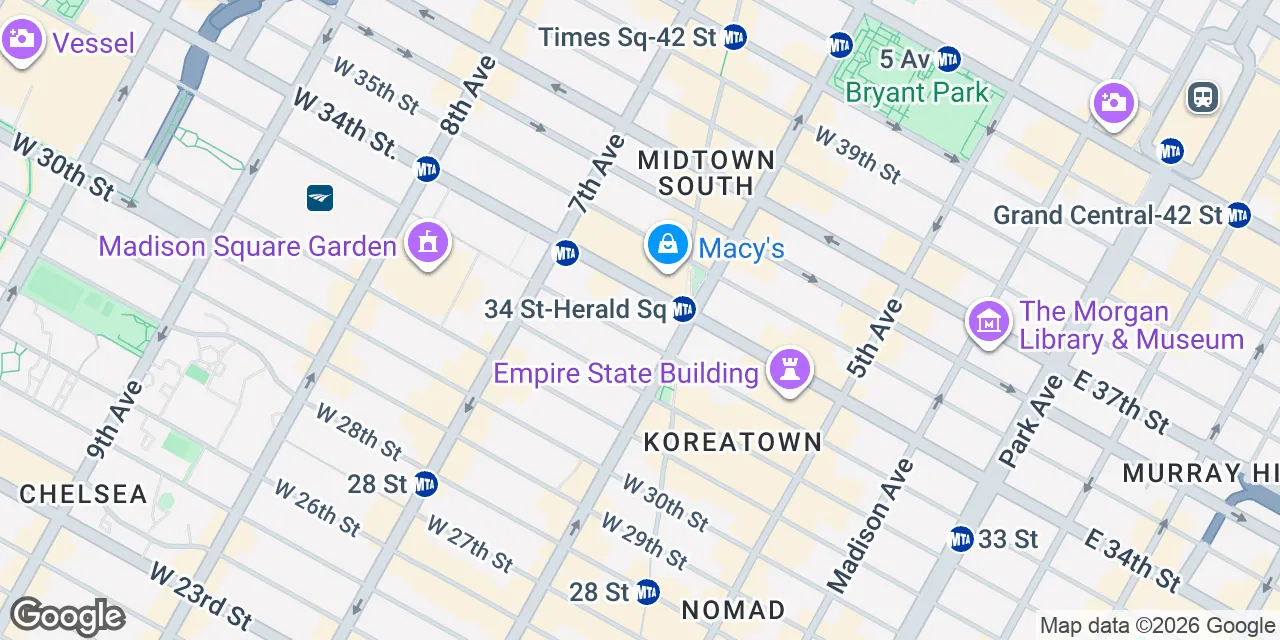 112 West 34th Street 18th floor, New York Chelsea, NY 10120