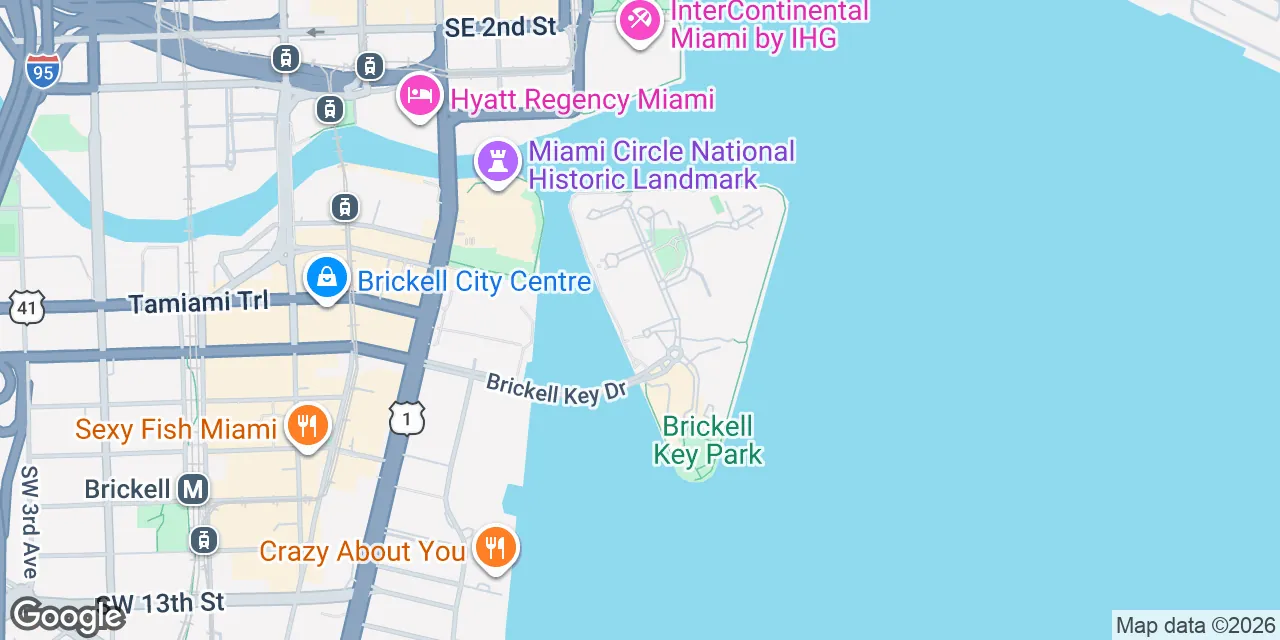 601 Brickell Key Drive,Brickell Key, Suite 700, Miami Brickell, FL 33131