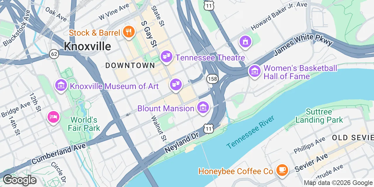 800 South Gay Street,First Tennessee Plaza, Suite 700, Knoxville, TN 37929