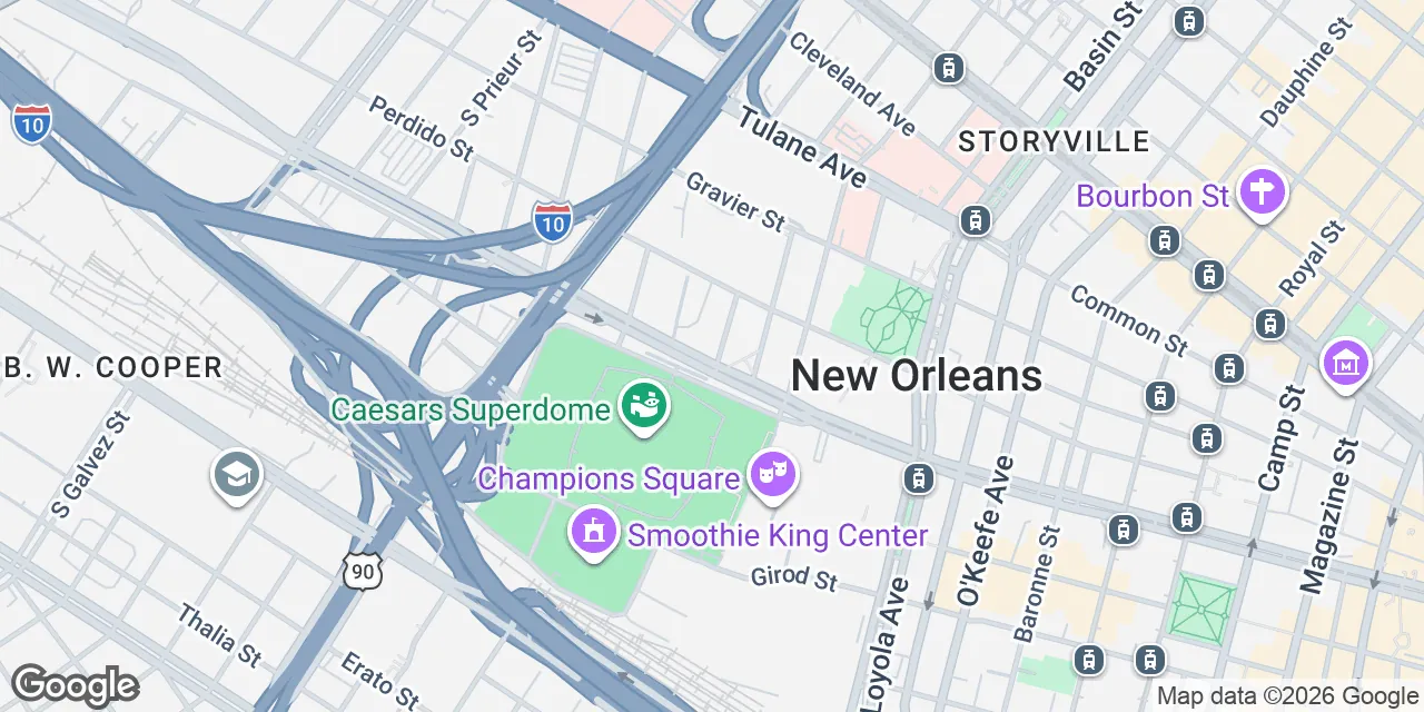 1615 Poydras Street,Central Business District, Suite 900, New Orleans 70112