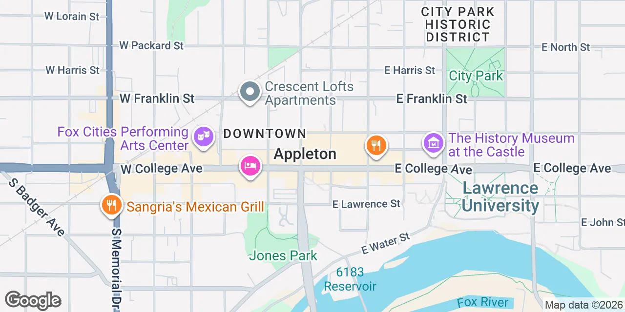 100 W College Ave,3rd Floor, Appleton, WI 54911