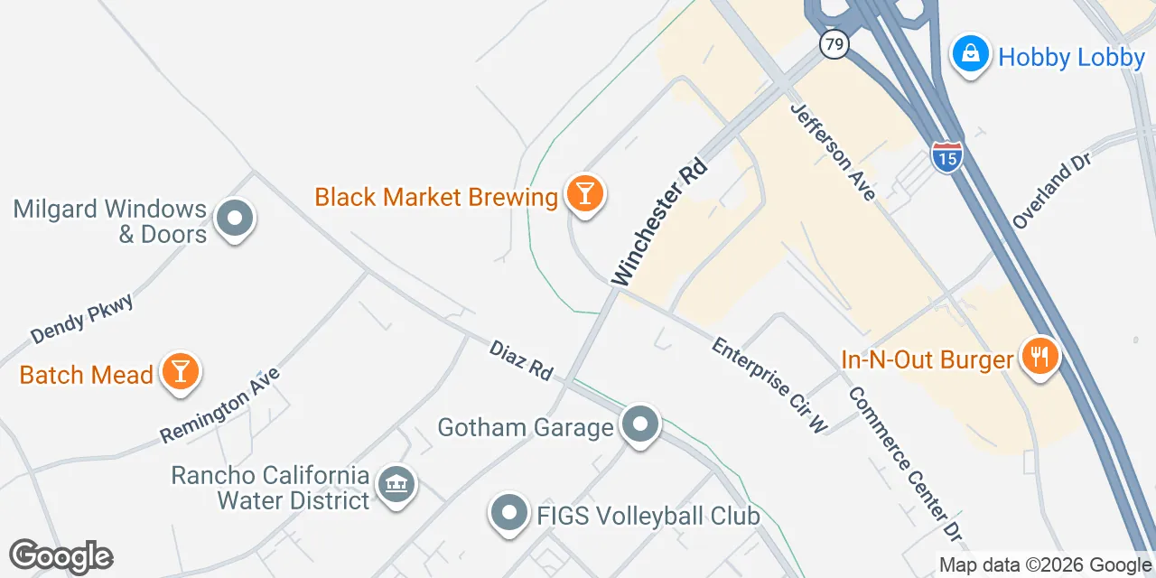 41877 Enterprise Circle N.,Suite 200, Temecula, 	CA 92590