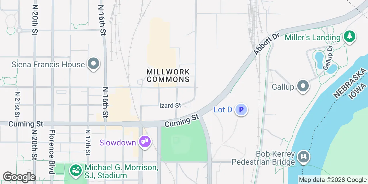 1113 Nicholas St.,2nd & 3rd Floor, Omaha, 	NE 68102