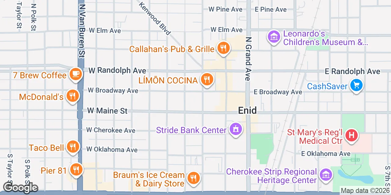 301 West Broadway Avenue, Enid, OK 73701