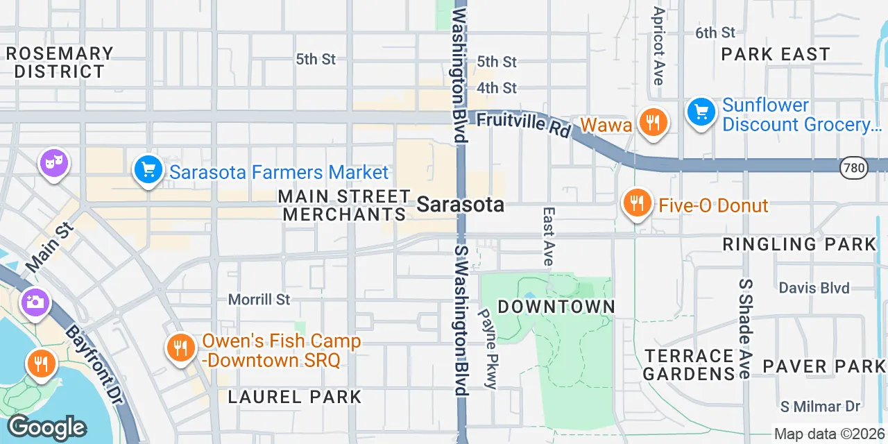 1990 Main Street,Downtown, Suite 750, Sarasota, FL 34236