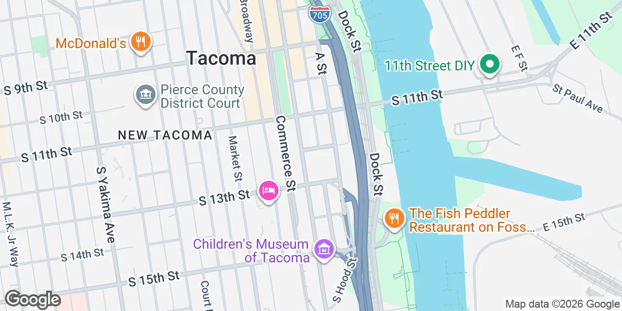 1201 Pacific Avenue,Downtown, Suite 600, Tacoma, 	WA 98402