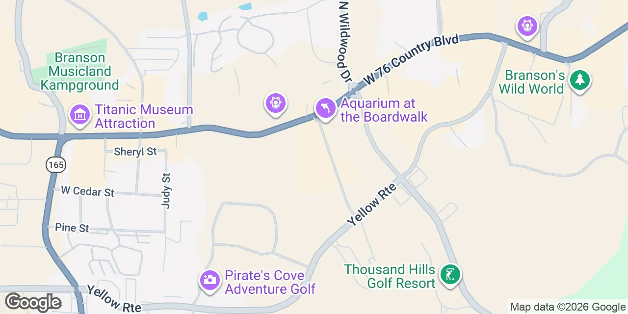 2800 W. 76 Country Blvd.,2nd floor, Branson 65616