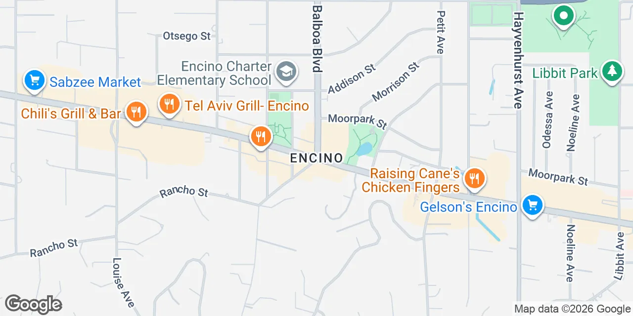 Encino, Encino	, CA 91436