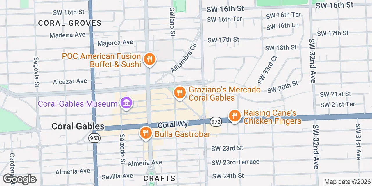 Merrick Way 95, Miami Coral Gables, FL 33134